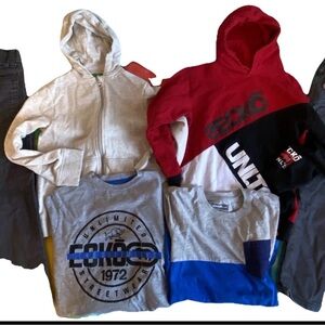 Boys' Med, 8/10, 10/12  branded Clothing Lot